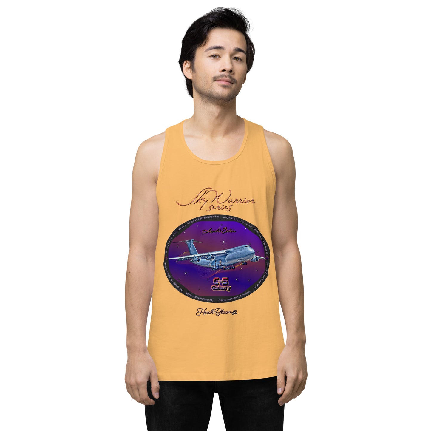 Squash - C5 Galaxy (Limited Edition) Men’s premium tank top