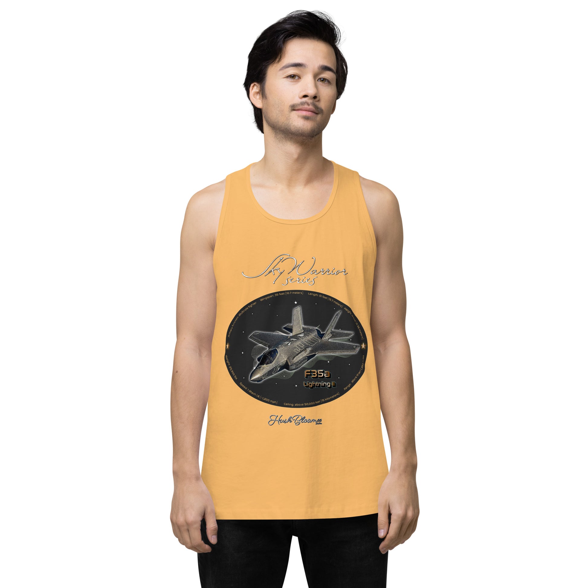 Squash - F35A Lightning Men’s premium tank top