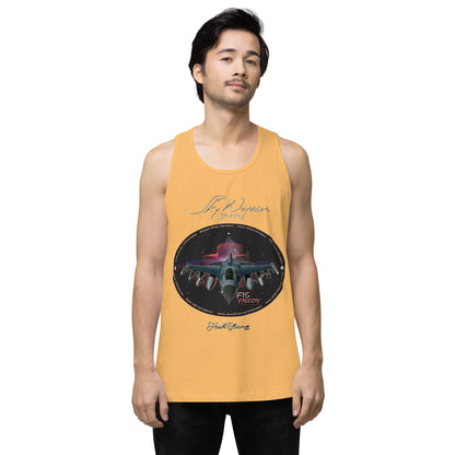 Squash - F16 Falcon Men’s premium tank top