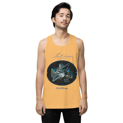 Squash - F22 Raptor Men’s premium tank top
