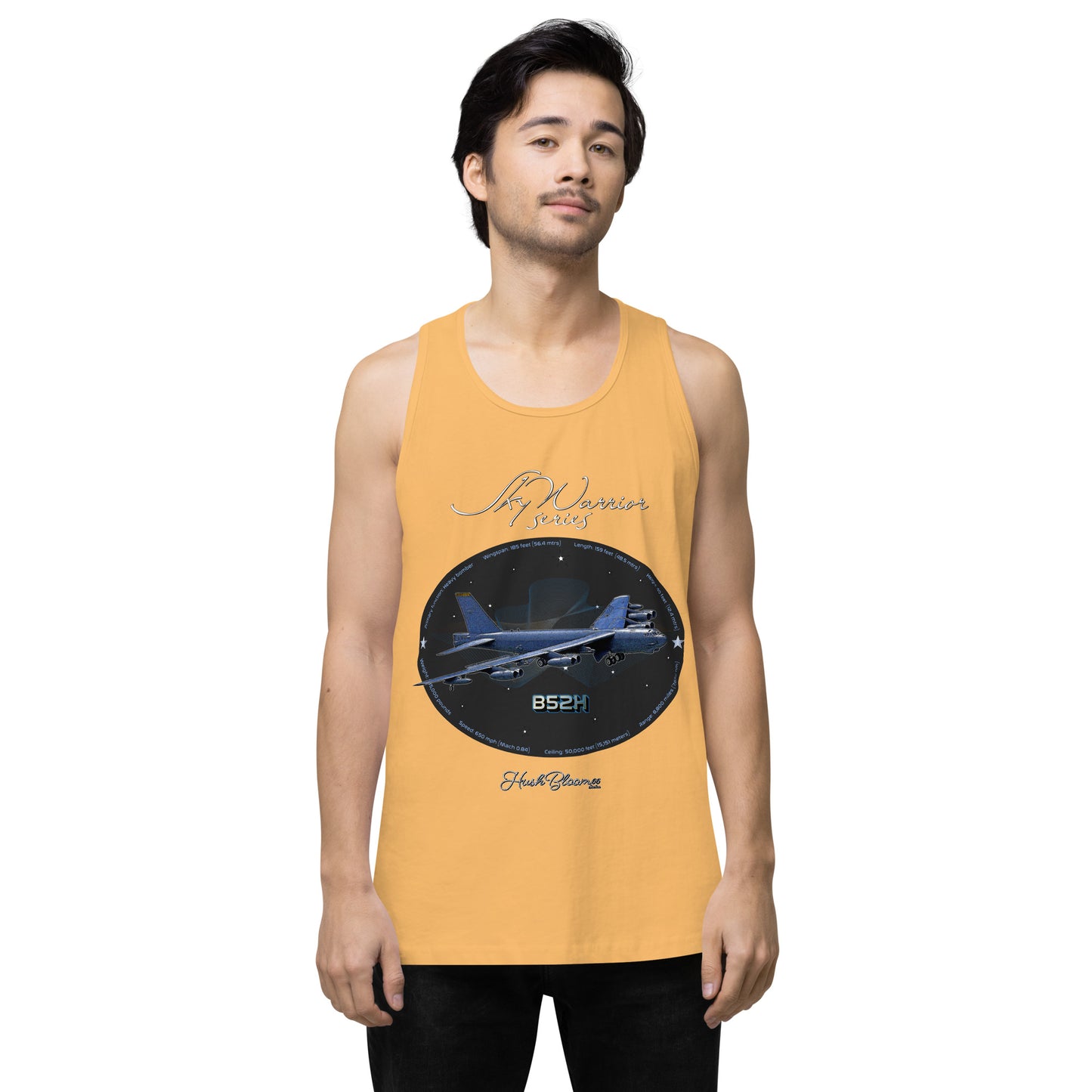 Squash - B52H Stratofortress Men’s premium tank top