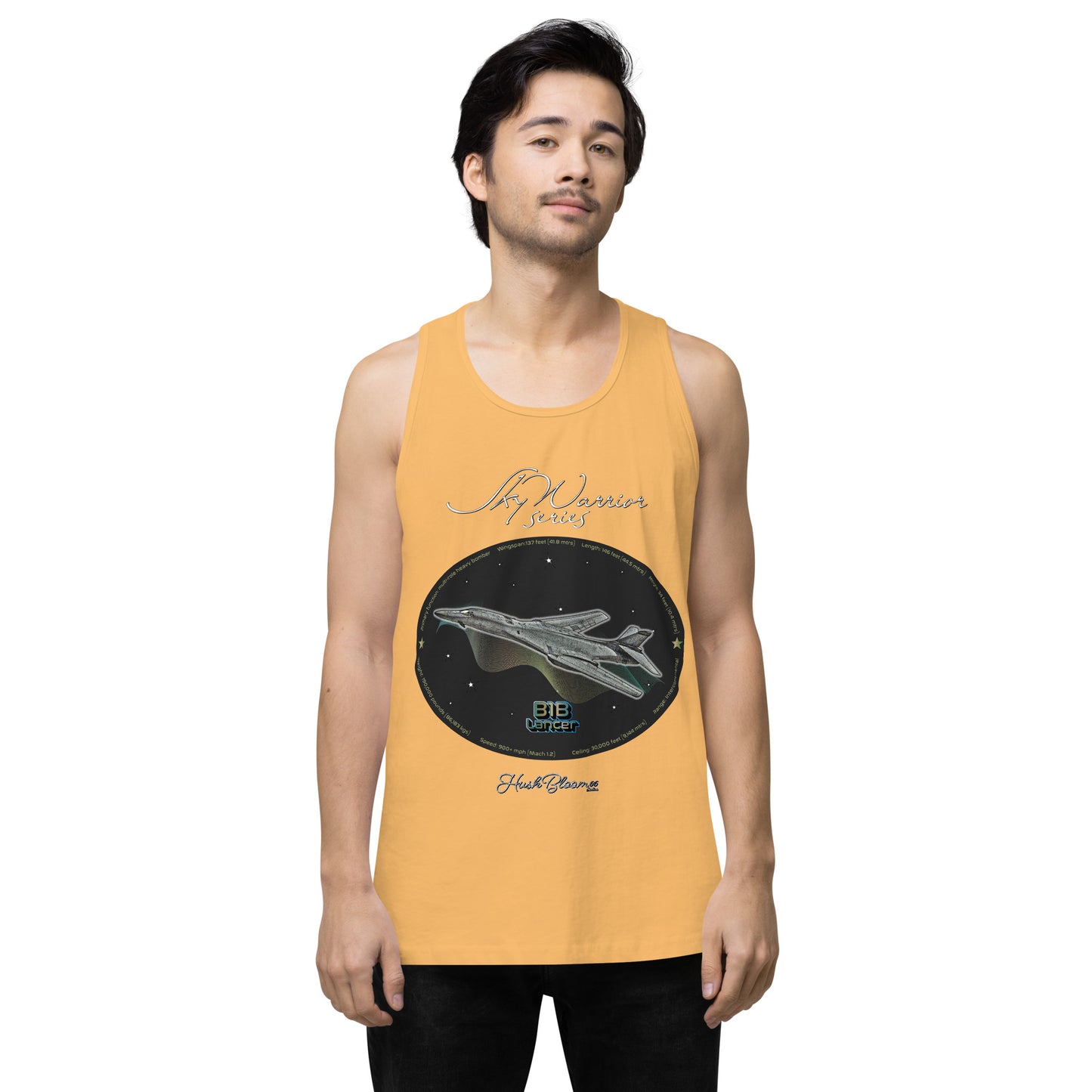 Squash - B1B Lancer Men’s premium tank top