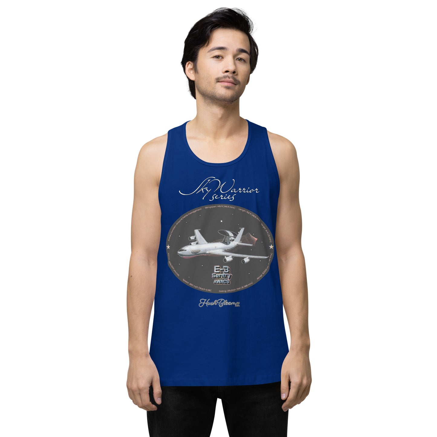 Team Royal - C17 Globe Master III Men’s premium tank top