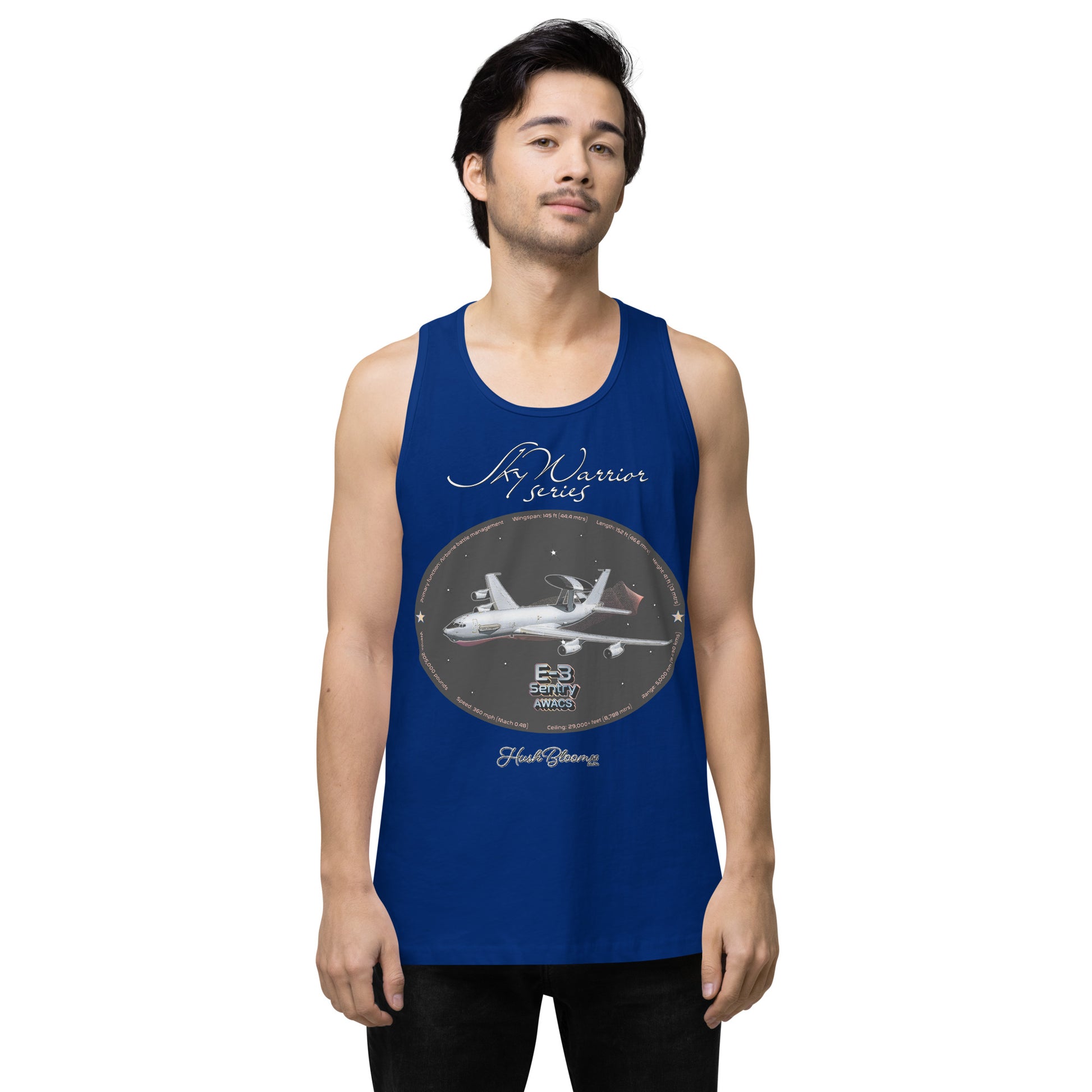 Team Royal - C17 Globe Master III Men’s premium tank top