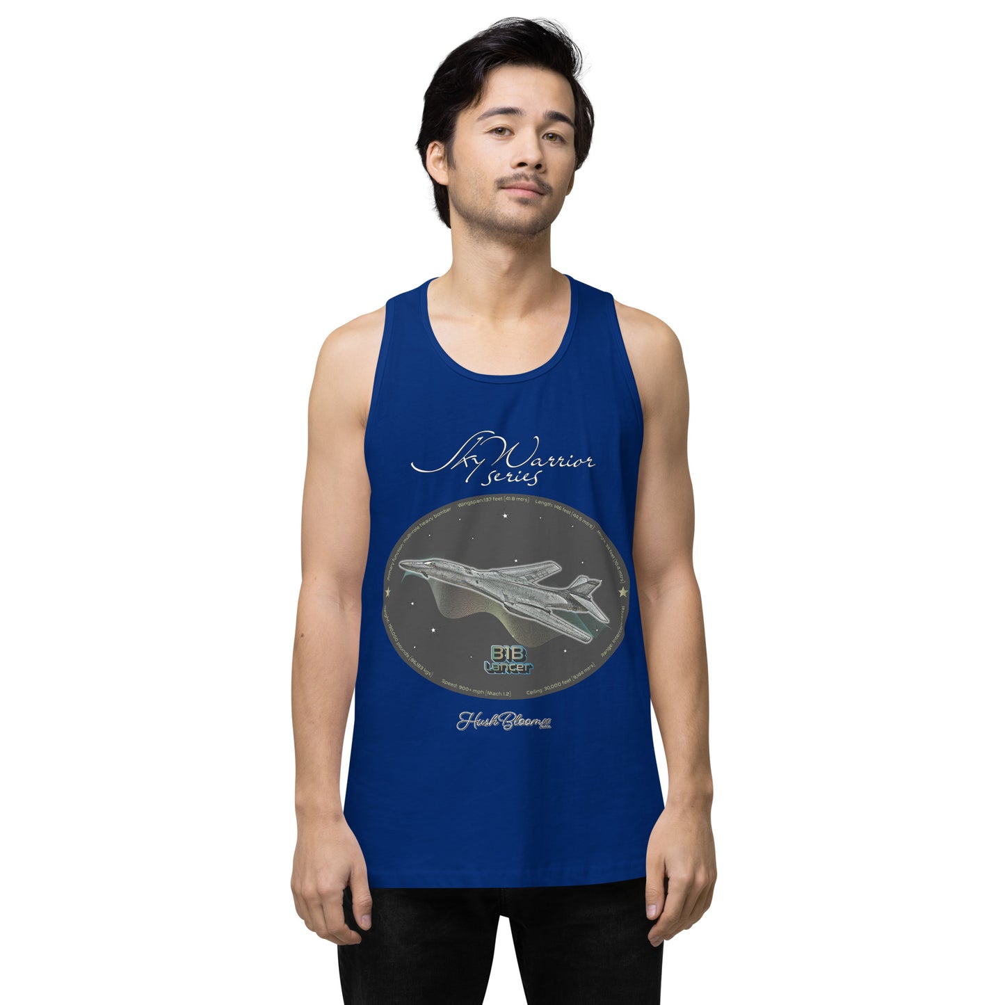 Team Royal - B1B Lancer Men’s premium tank top