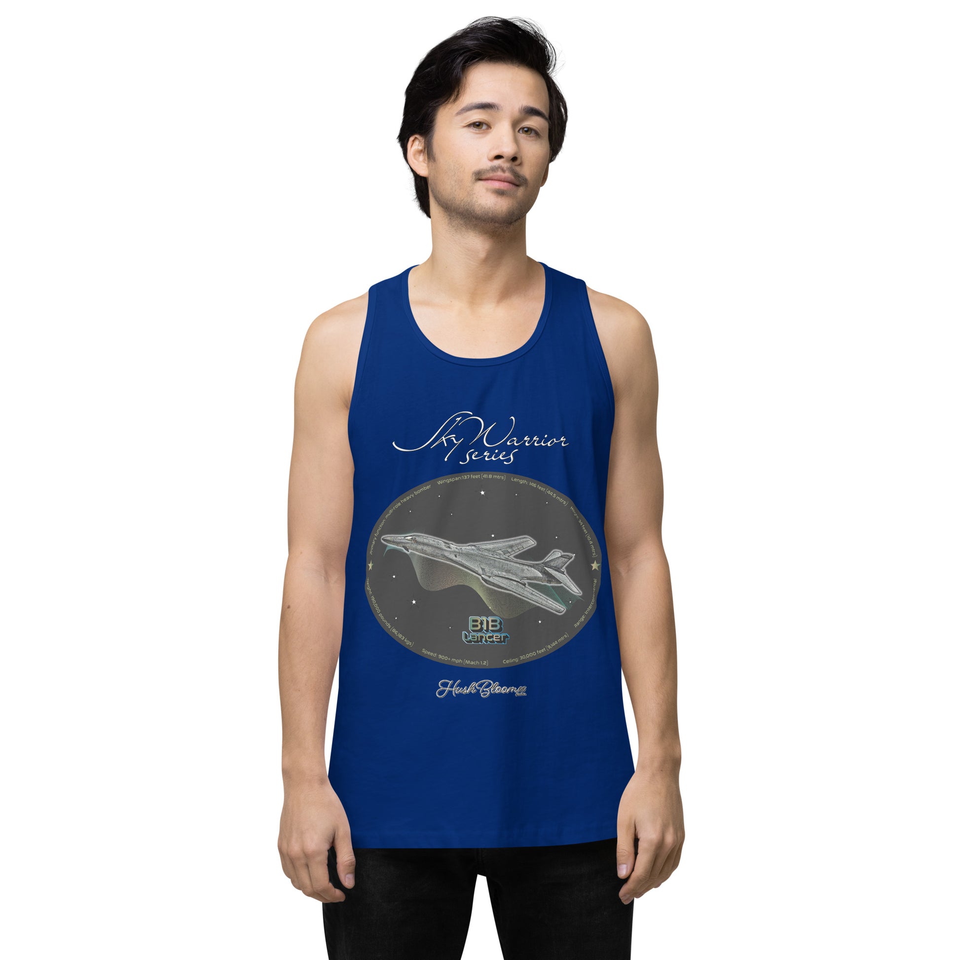 Team Royal - B1B Lancer Men’s premium tank top