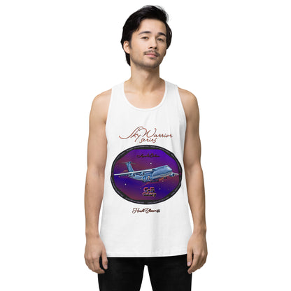 White - C5 Galaxy (Limited Edition) Men’s premium tank top