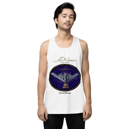 White - B2 Spirit (Limited Edition) Men’s premium tank top