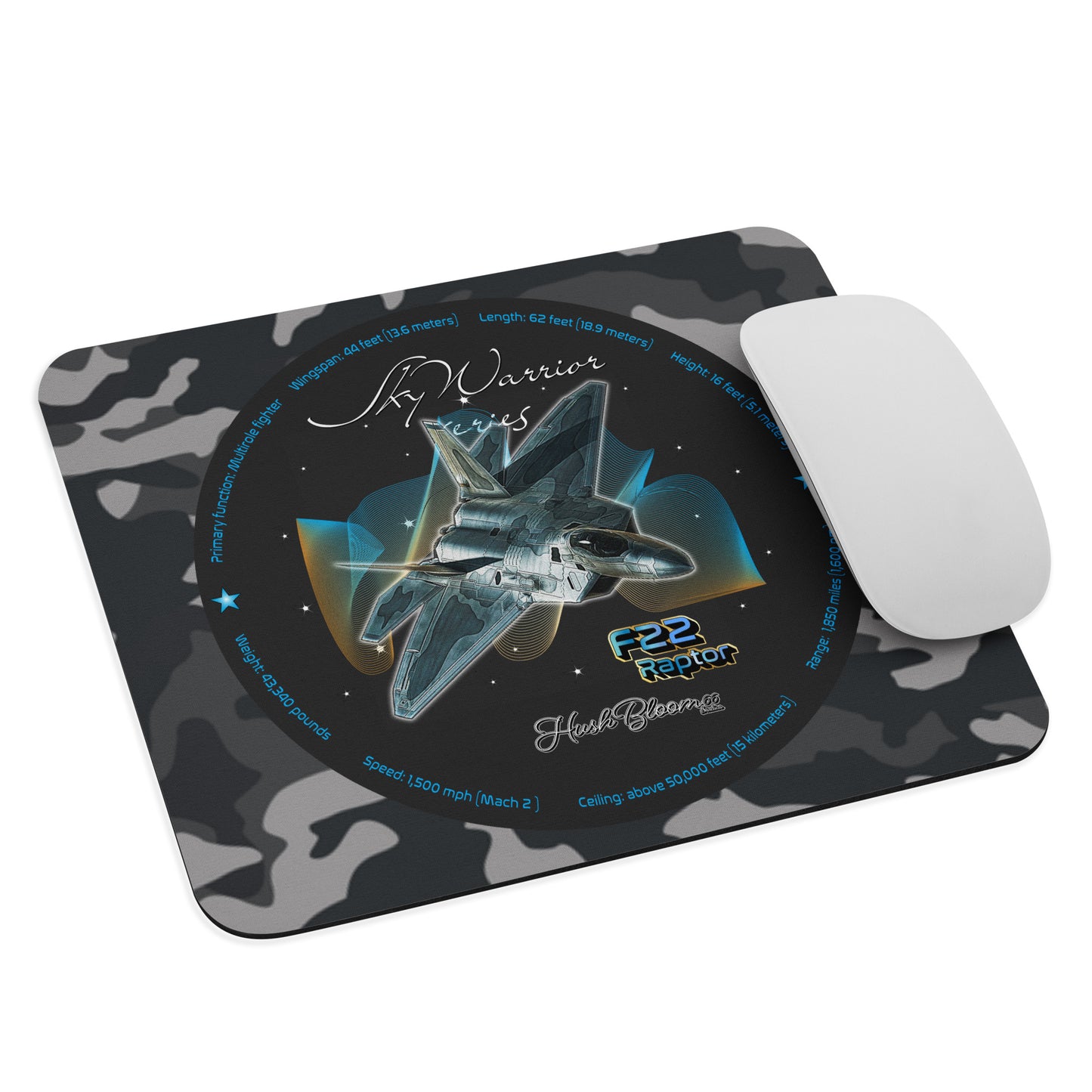 F22 Raptor Mouse pad