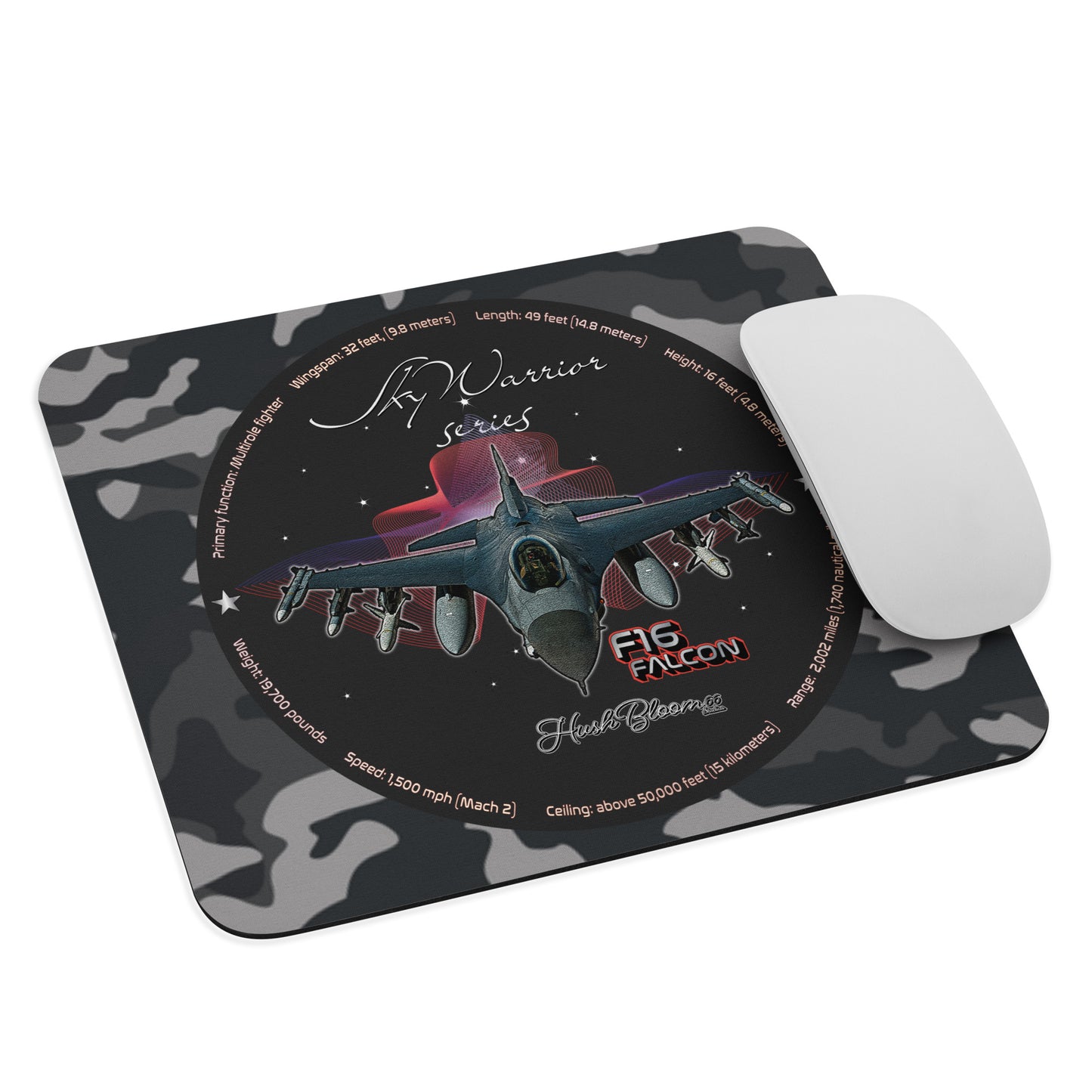 F16 Falcon Mouse pad