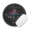 F16 Falcon - Round mouse pad