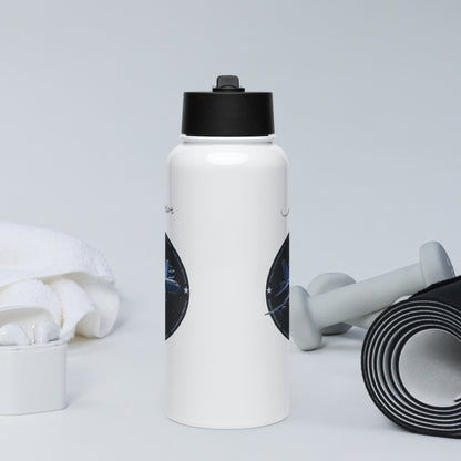 B52H Stratofortress Stainless steel water bottle with a straw lid