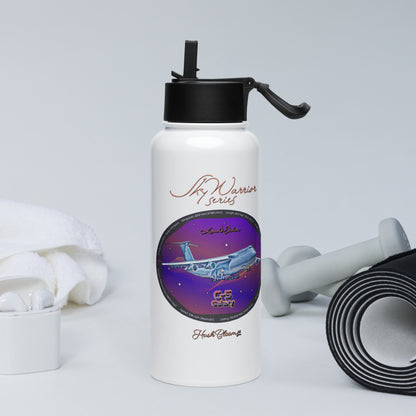 C5 Galaxy (Limited Edition) Stainless steel water bottle with a straw lid