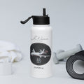 E3 Sentry - Stainless steel water bottle with a straw lid