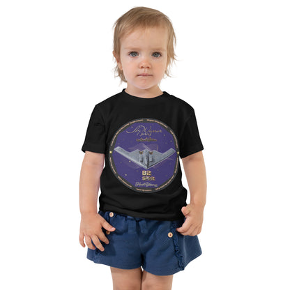 Black - B2 Spirit (Limited Edition) Toddler Short Sleeve Tee