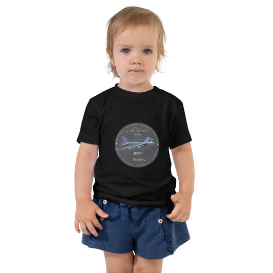 Black - B52H Stratofortress Toddler Short Sleeve Tee