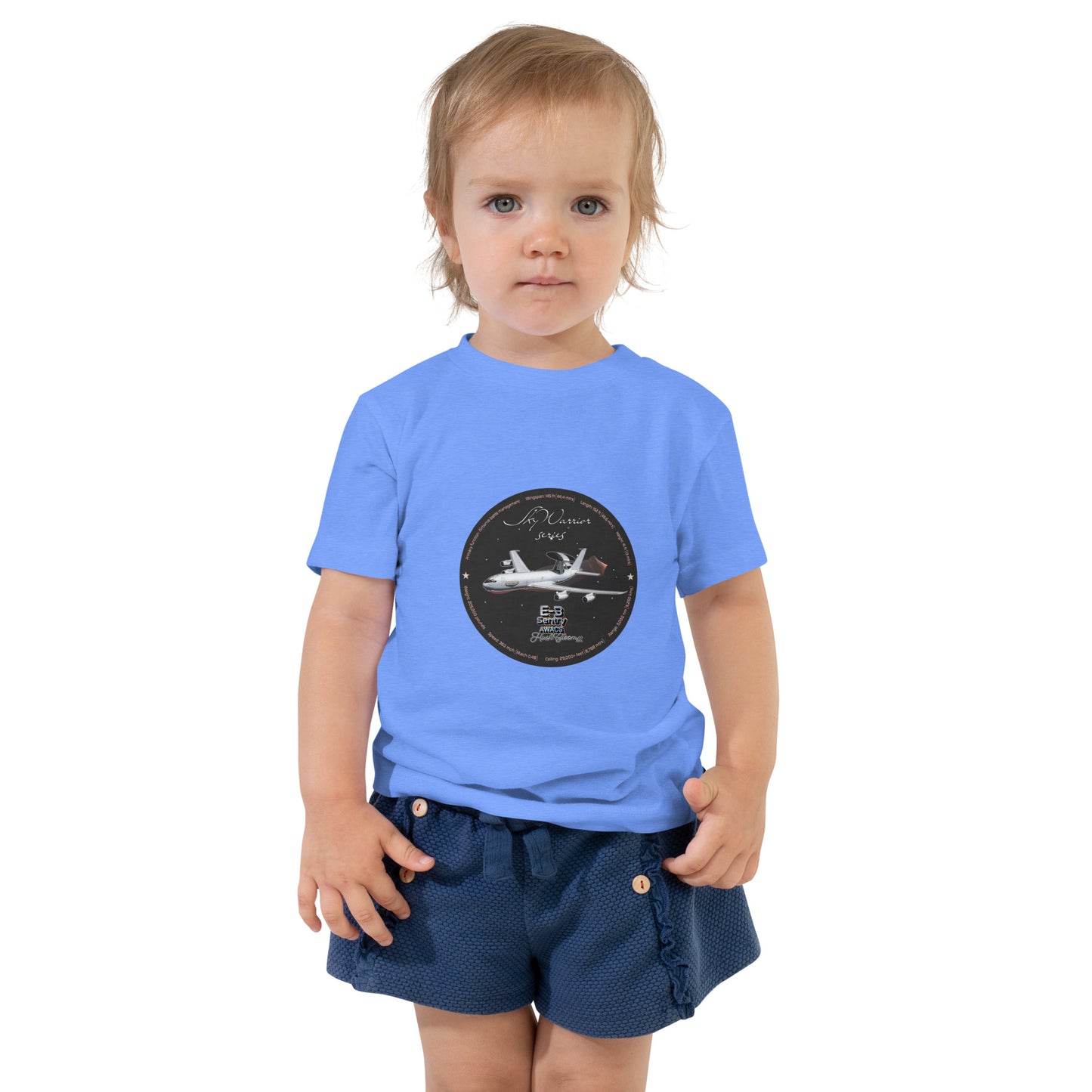 Heather Columbia Blue - E3 Sentry Toddler Short Sleeve Tee