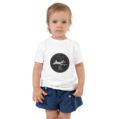 White - E3 Sentry Toddler Short Sleeve Tee