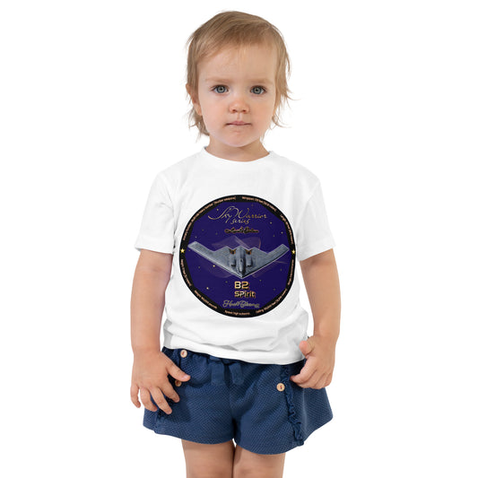 White - B2 Spirit (Limited Edition) Toddler Short Sleeve Tee