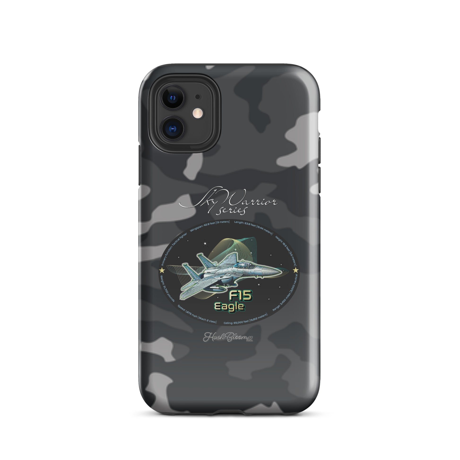 Glossy - F15 Eagle Tough Case for iPhone