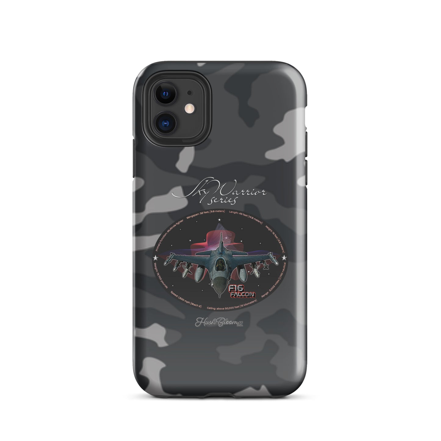 Glossy - F16 Falcon Tough Case for iPhone