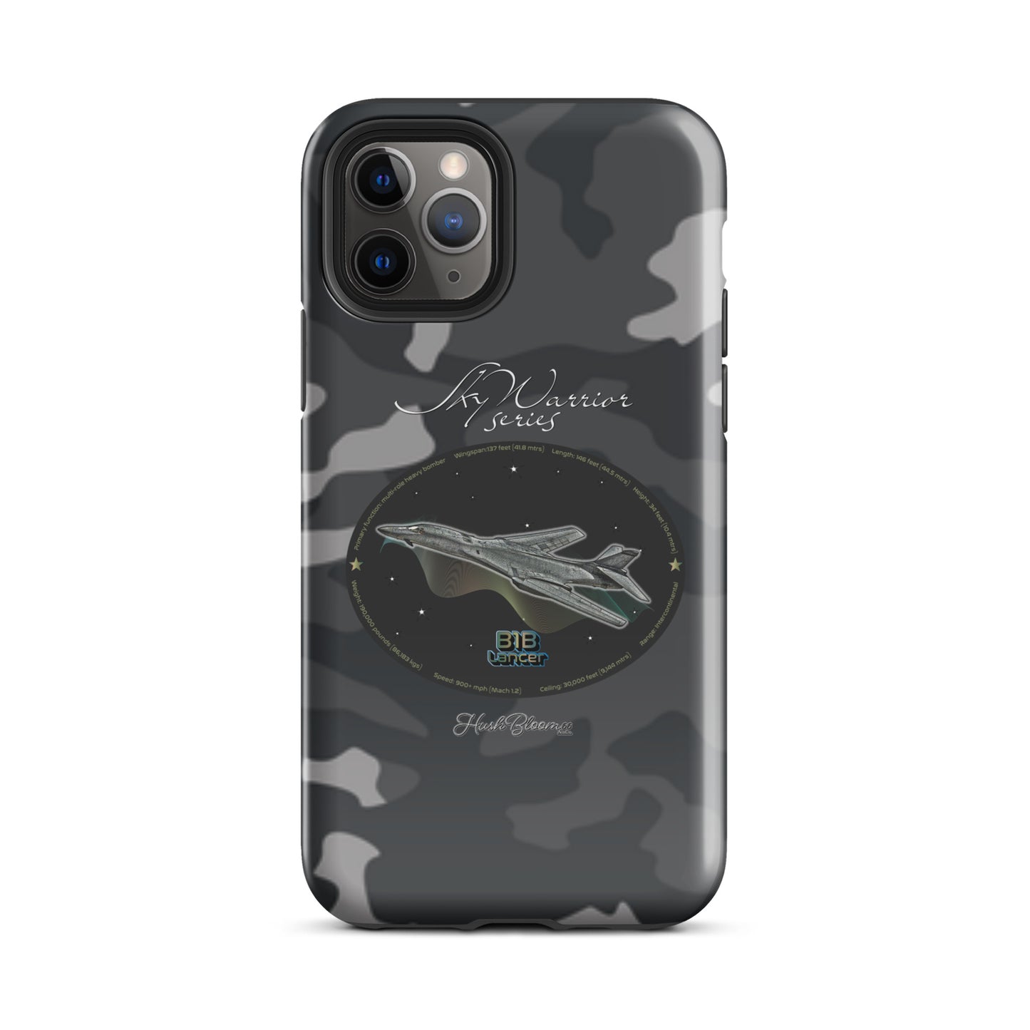Glossy - B1B Lancer Tough Case for iPhone