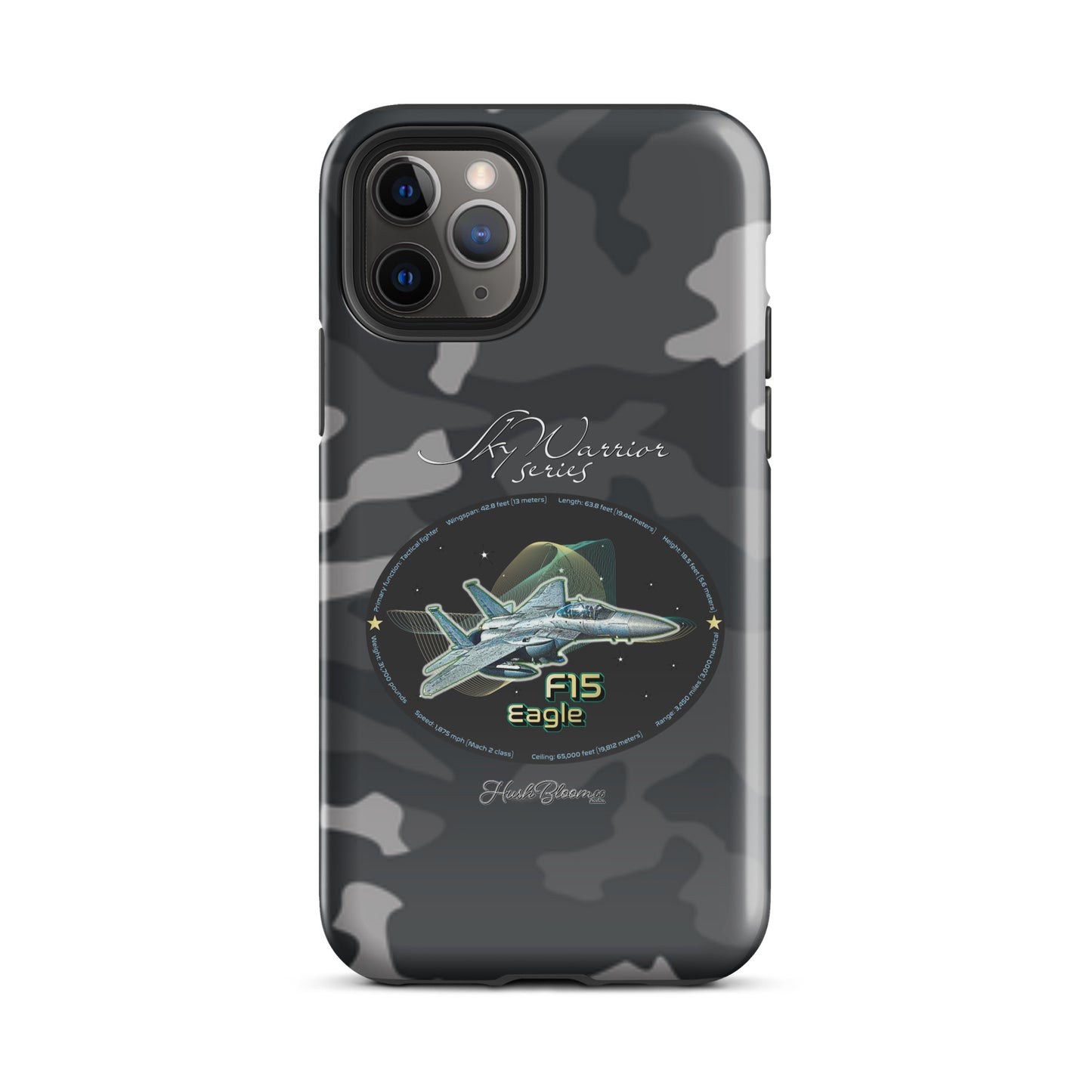 Glossy - F15 Eagle Tough Case for iPhone