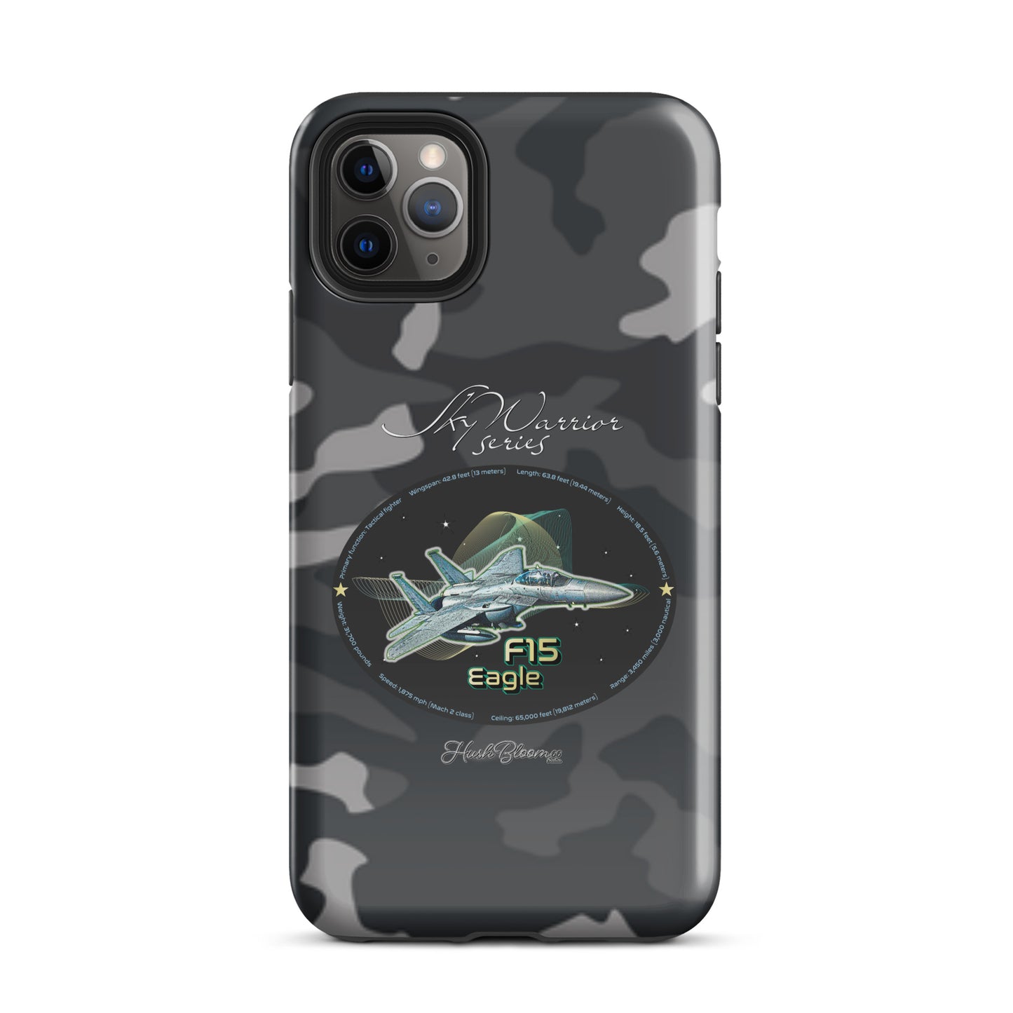 Glossy - F15 Eagle Tough Case for iPhone
