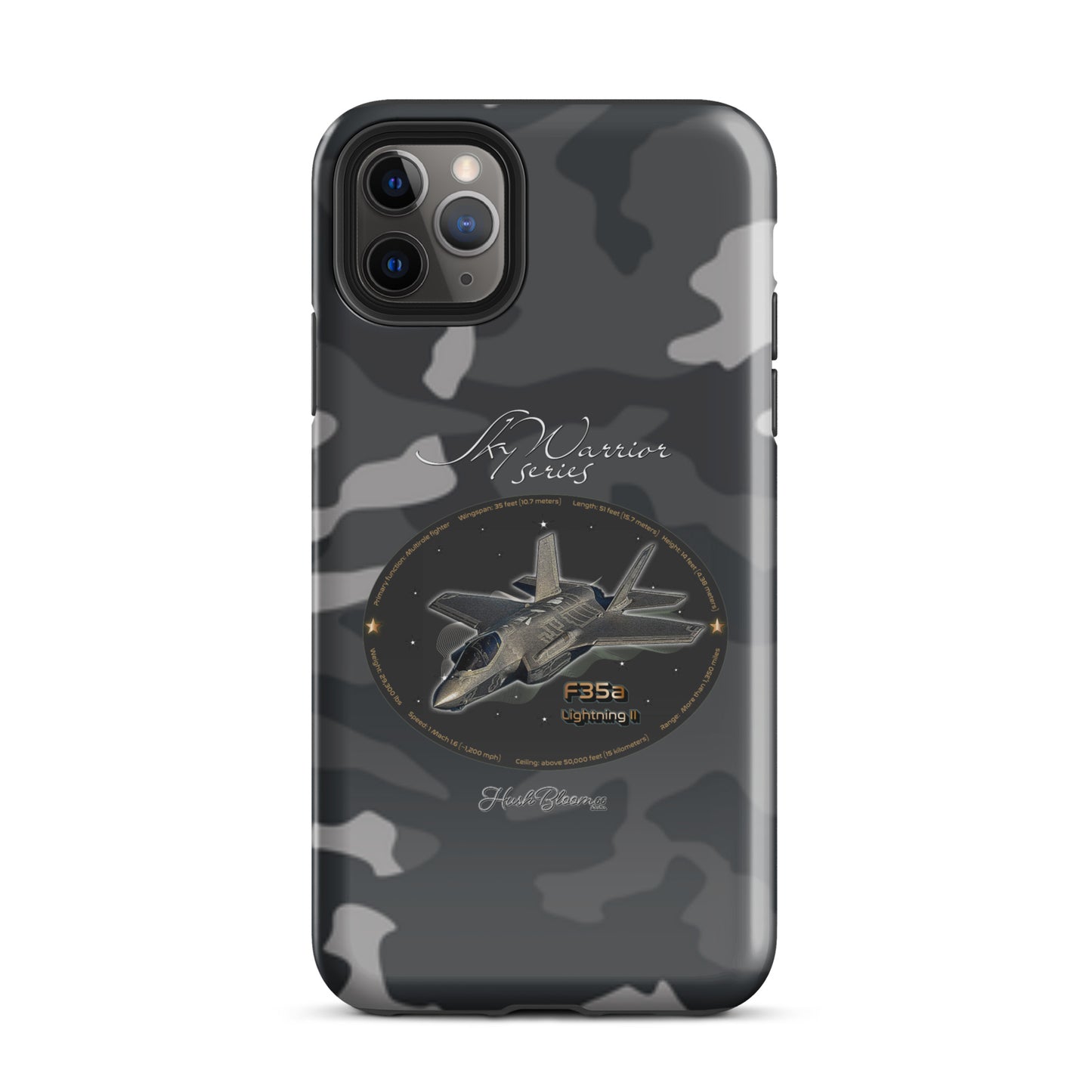 Glossy - F35A Lightning Tough Case for iPhone