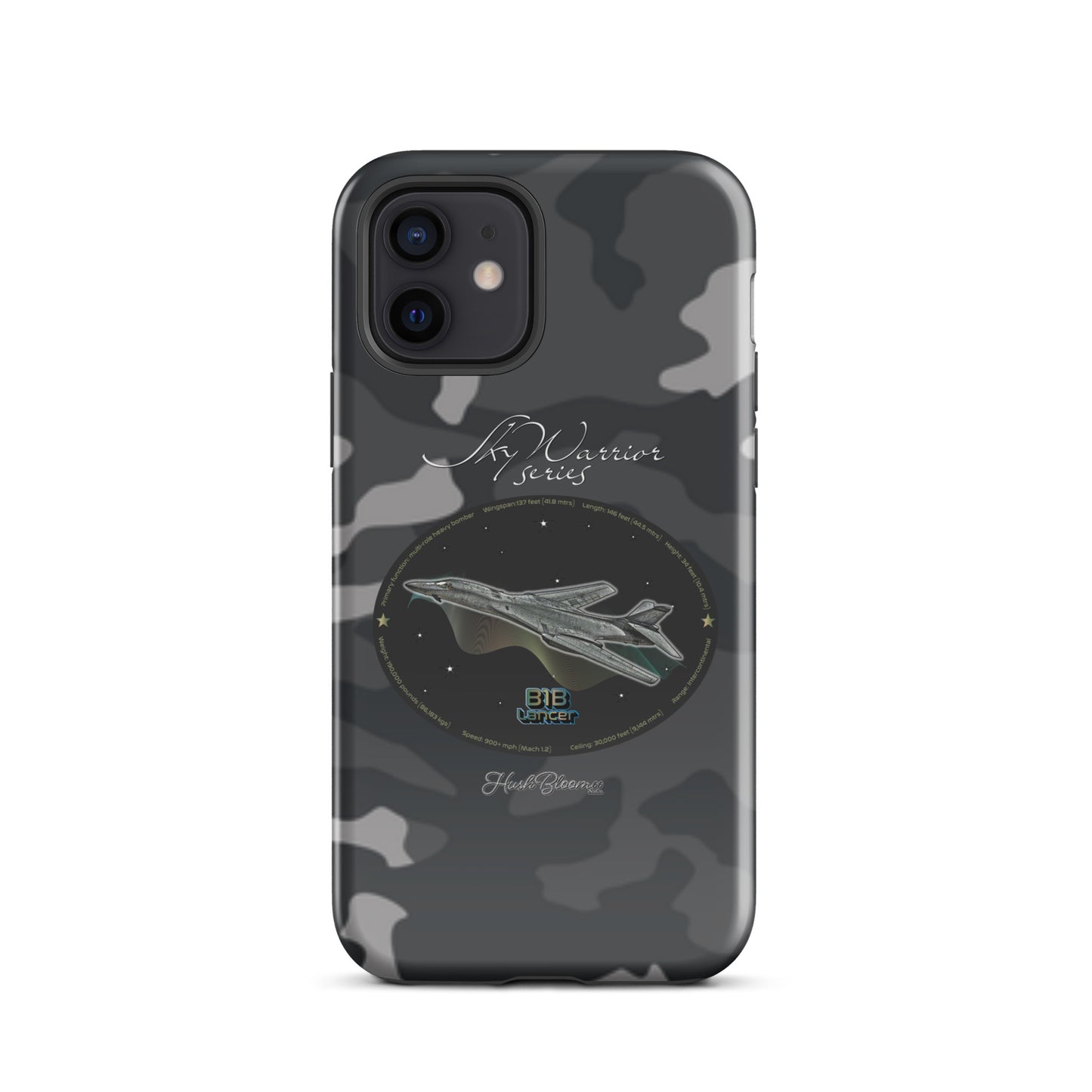 Glossy - B1B Lancer Tough Case for iPhone