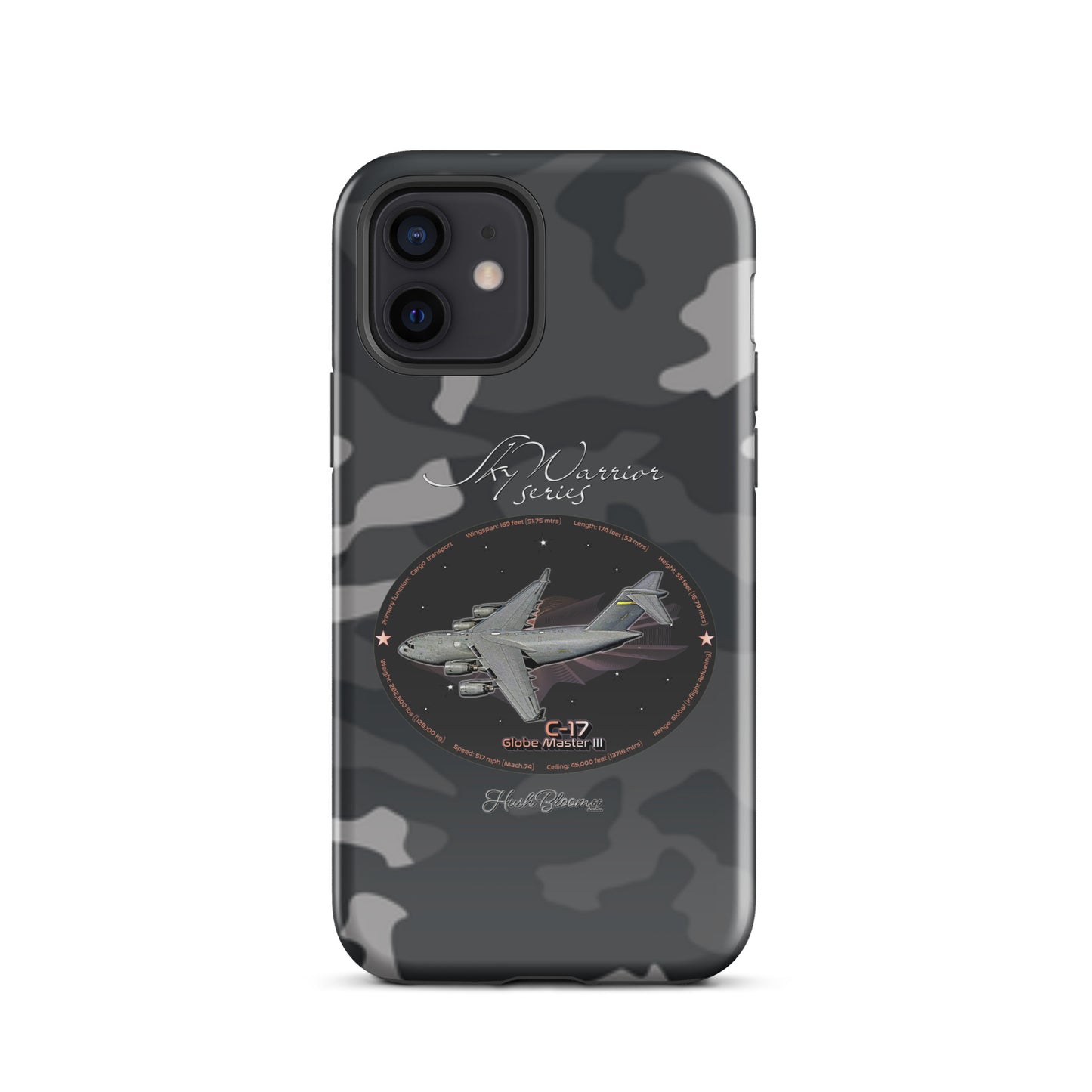 Glossy - C17 Globe Master III Tough Case for iPhone