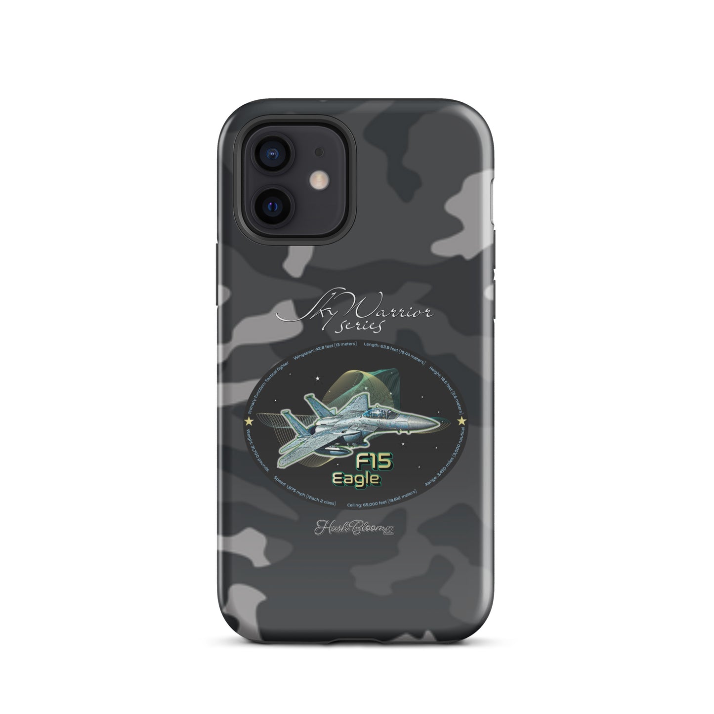 Glossy - F15 Eagle Tough Case for iPhone