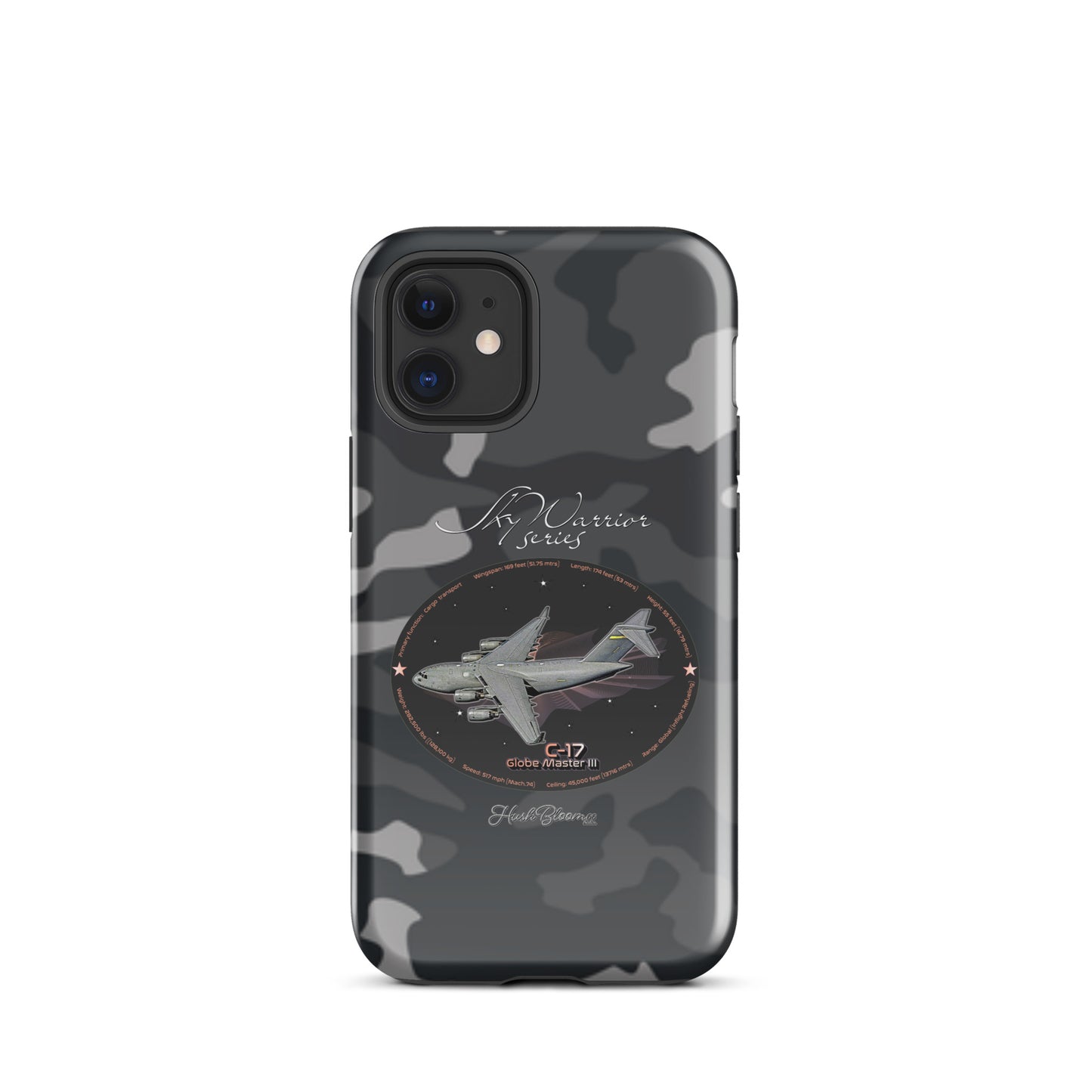 Glossy - C17 Globe Master III Tough Case for iPhone