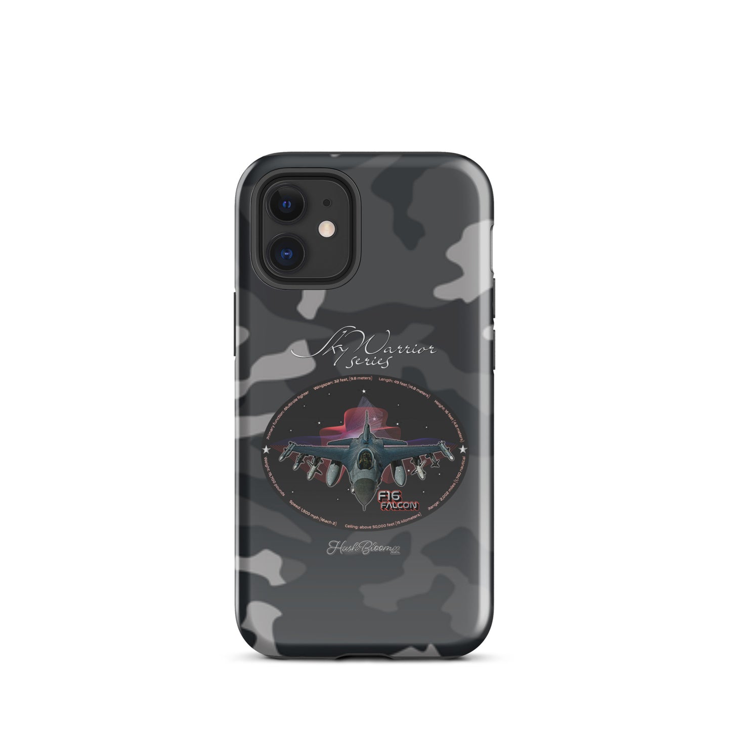 Glossy - F16 Falcon Tough Case for iPhone