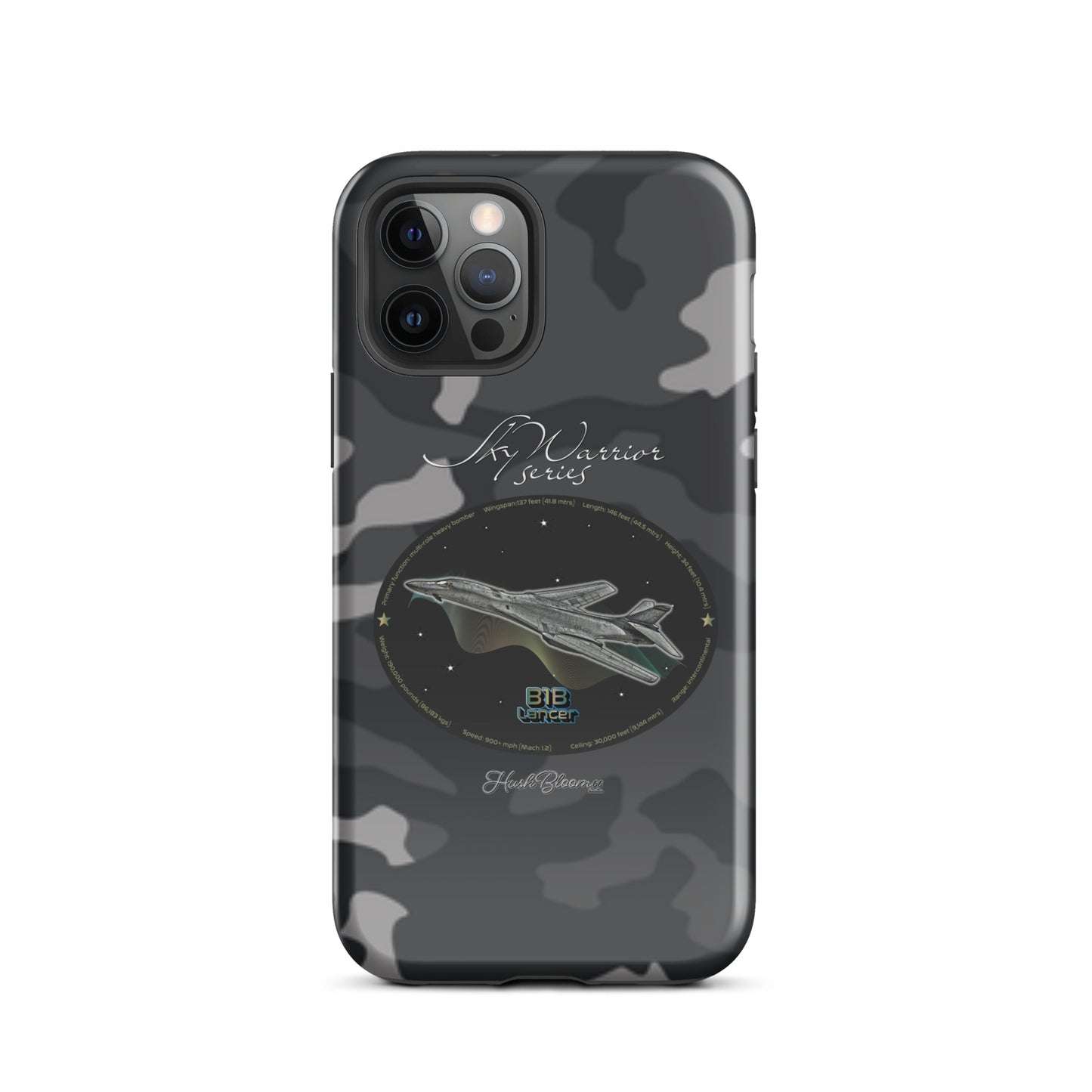 Glossy - B1B Lancer Tough Case for iPhone