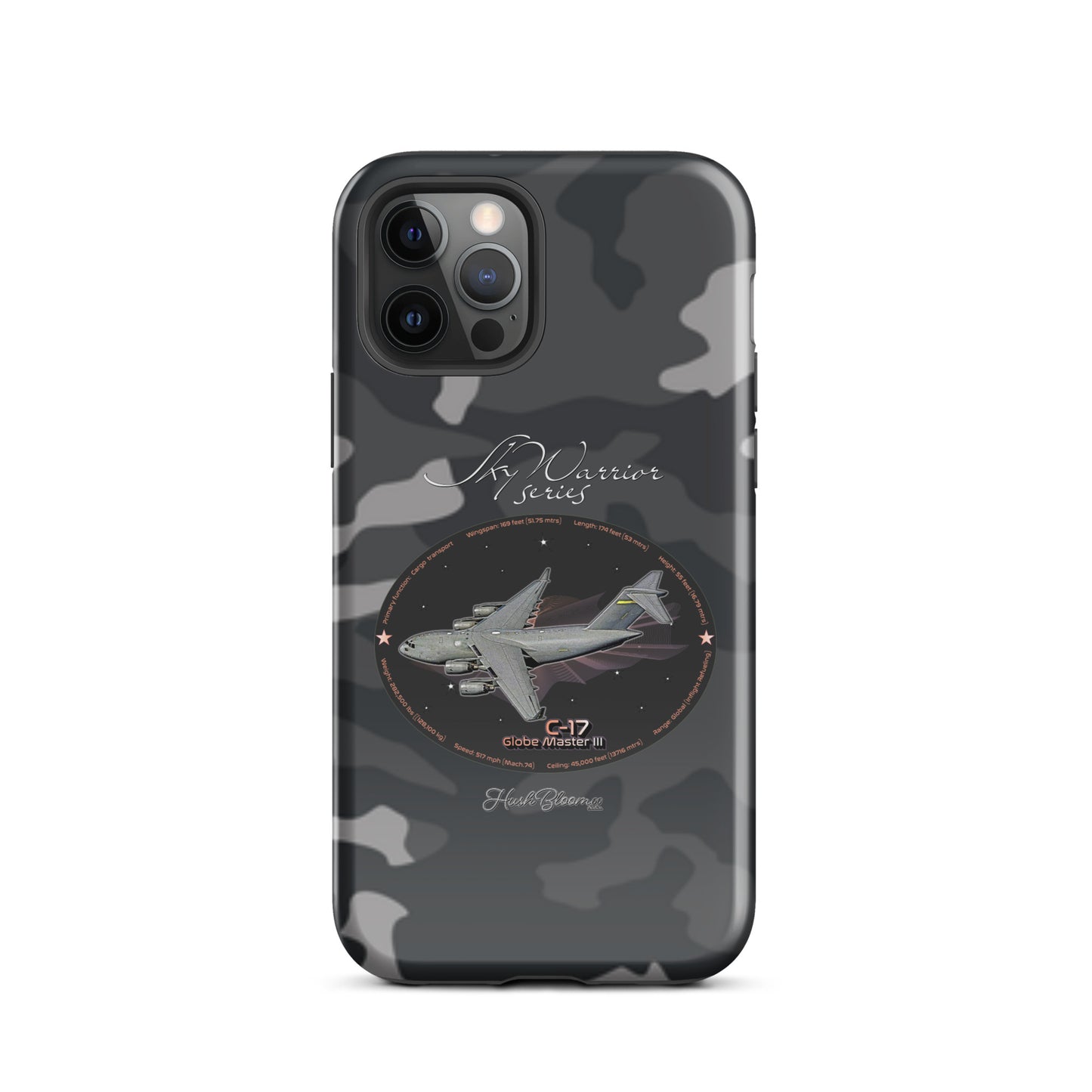 Glossy - C17 Globe Master III Tough Case for iPhone