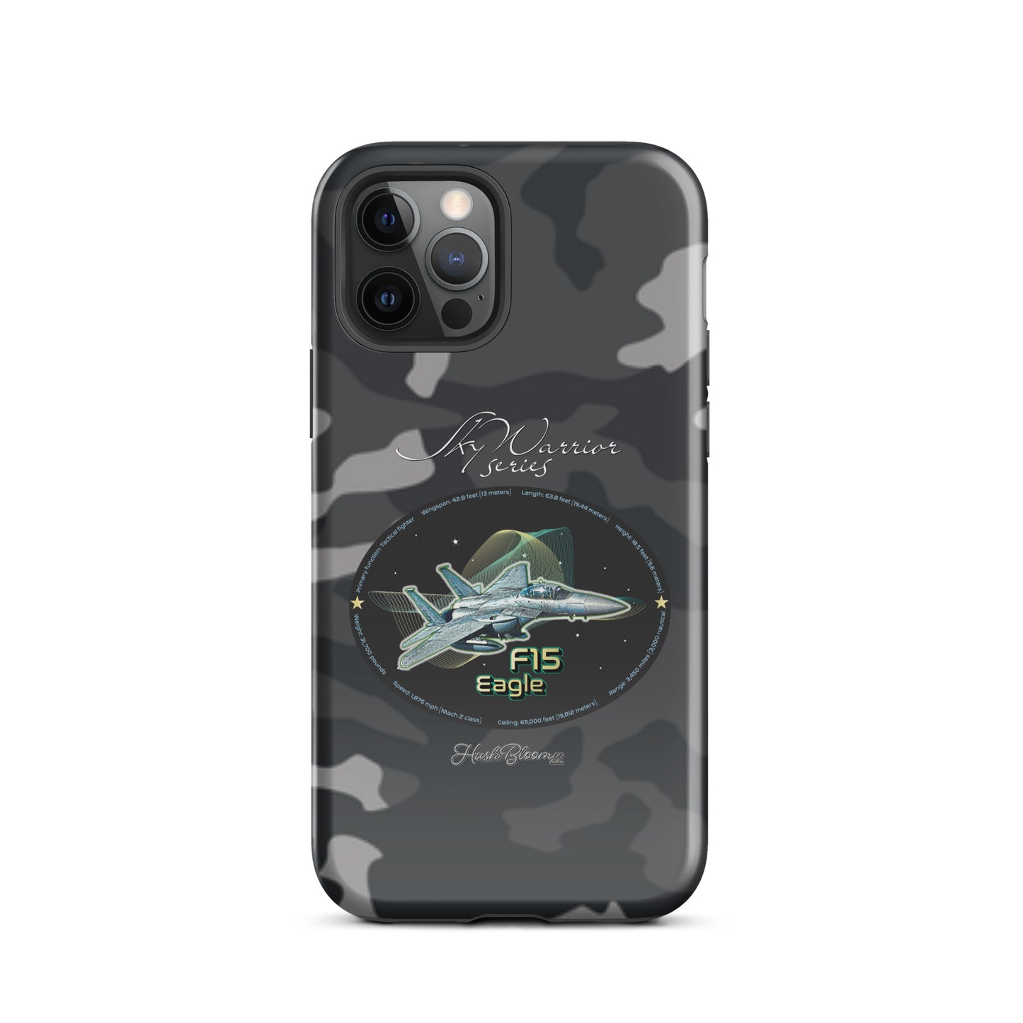 Glossy - F15 Eagle Tough Case for iPhone