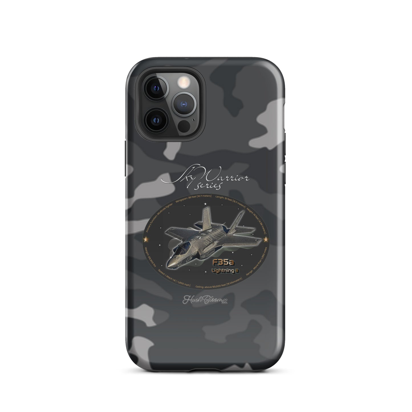 Glossy - F35A Lightning Tough Case for iPhone