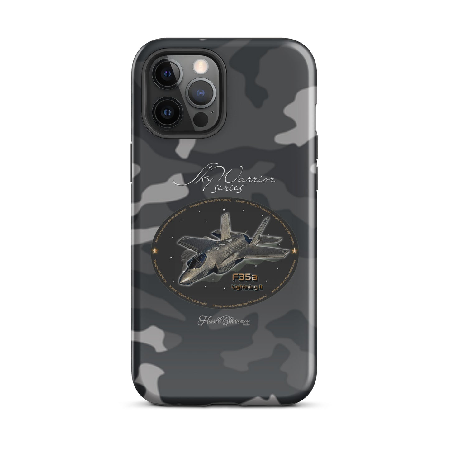 Glossy - F35A Lightning Tough Case for iPhone