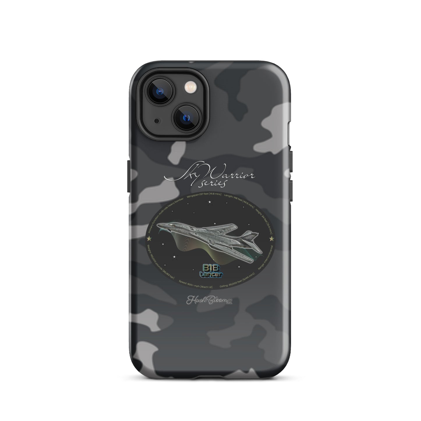 Glossy - B1B Lancer Tough Case for iPhone