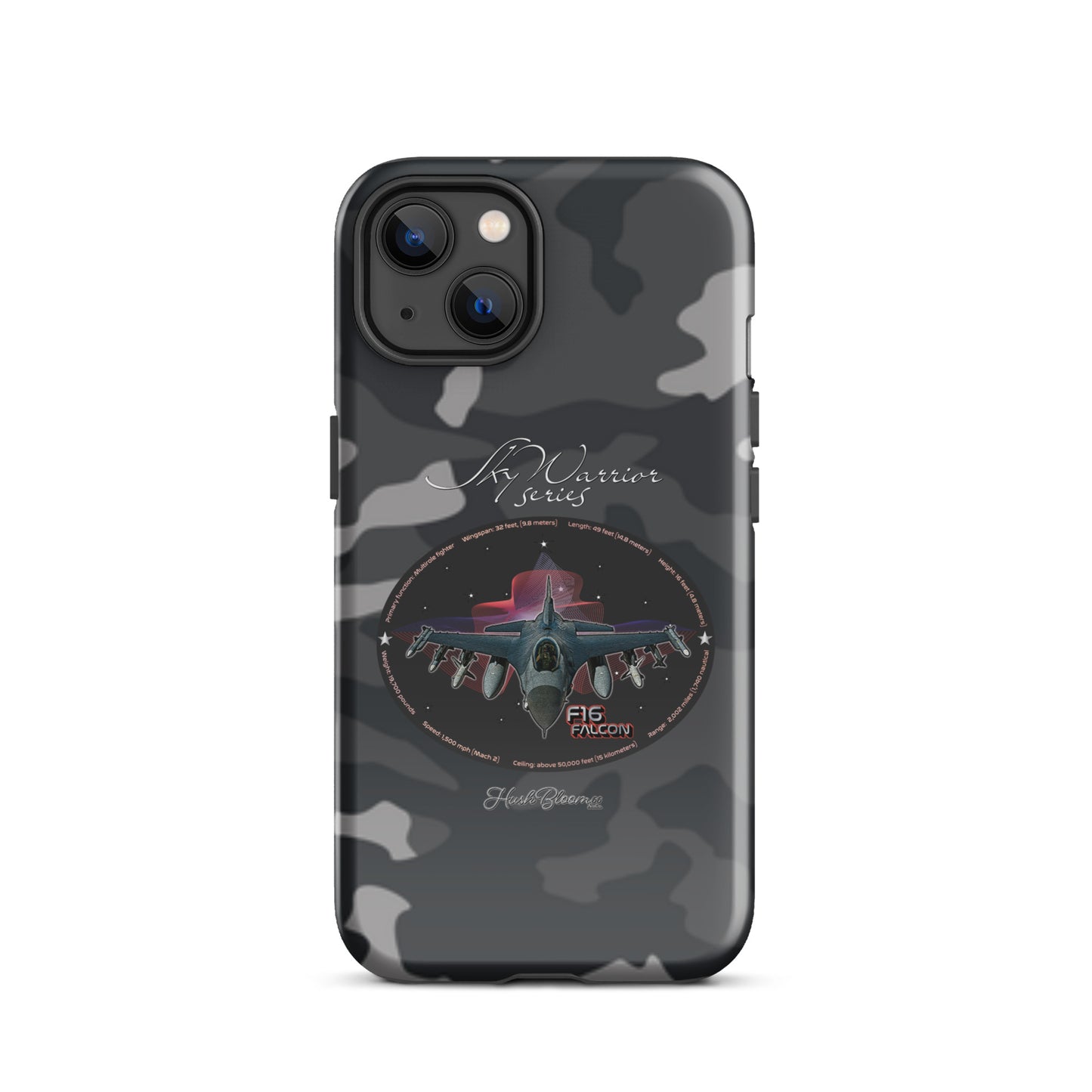 Glossy - F16 Falcon Tough Case for iPhone