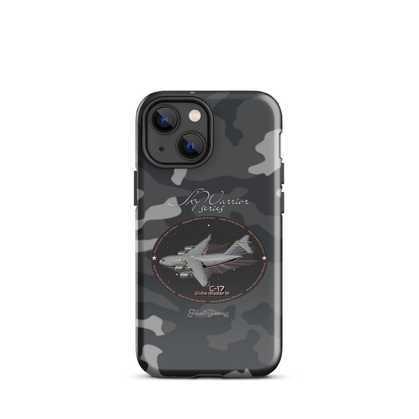 Glossy - C17 Globe Master III Tough Case for iPhone