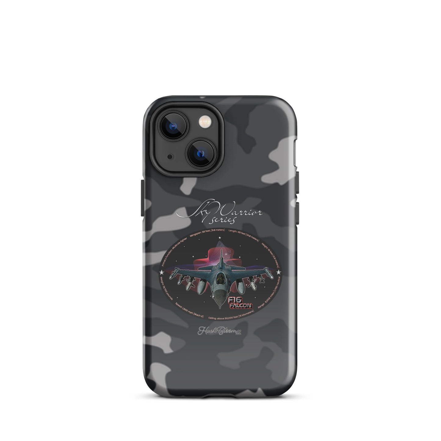 Glossy - F16 Falcon Tough Case for iPhone