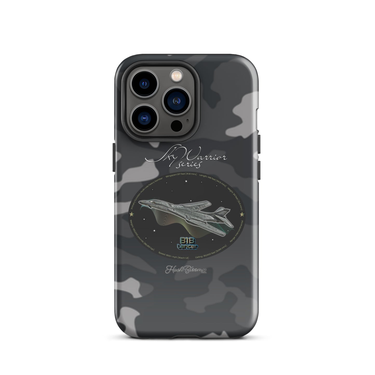 Glossy - B1B Lancer Tough Case for iPhone