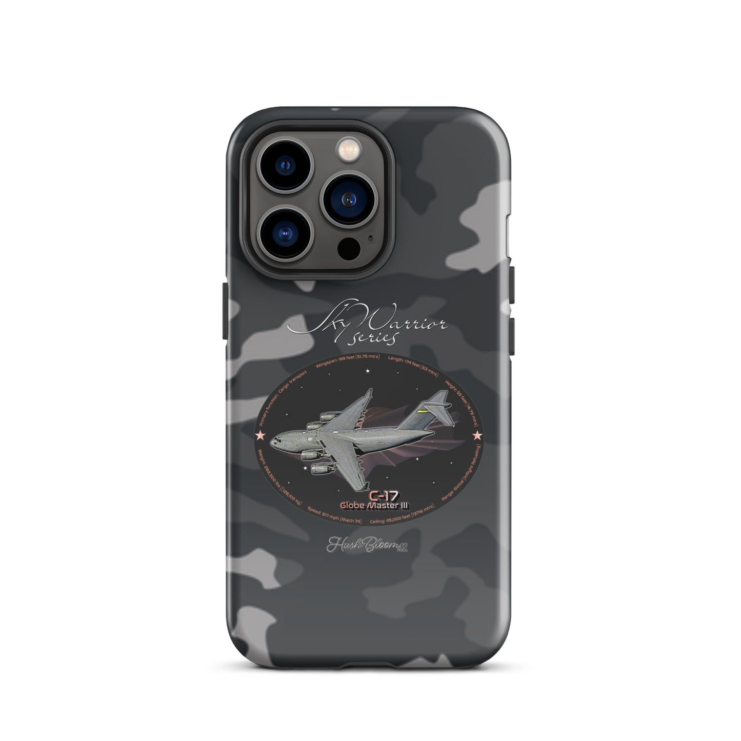 Glossy - C17 Globe Master III Tough Case for iPhone