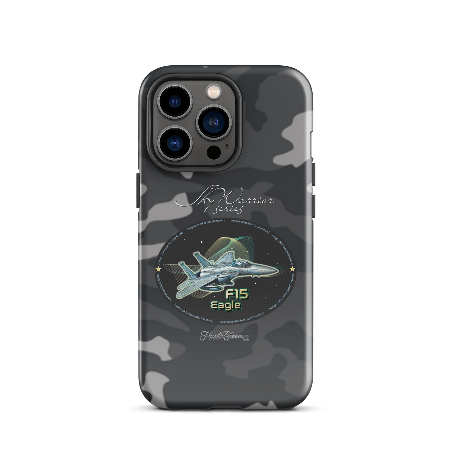 Glossy - F15 Eagle Tough Case for iPhone