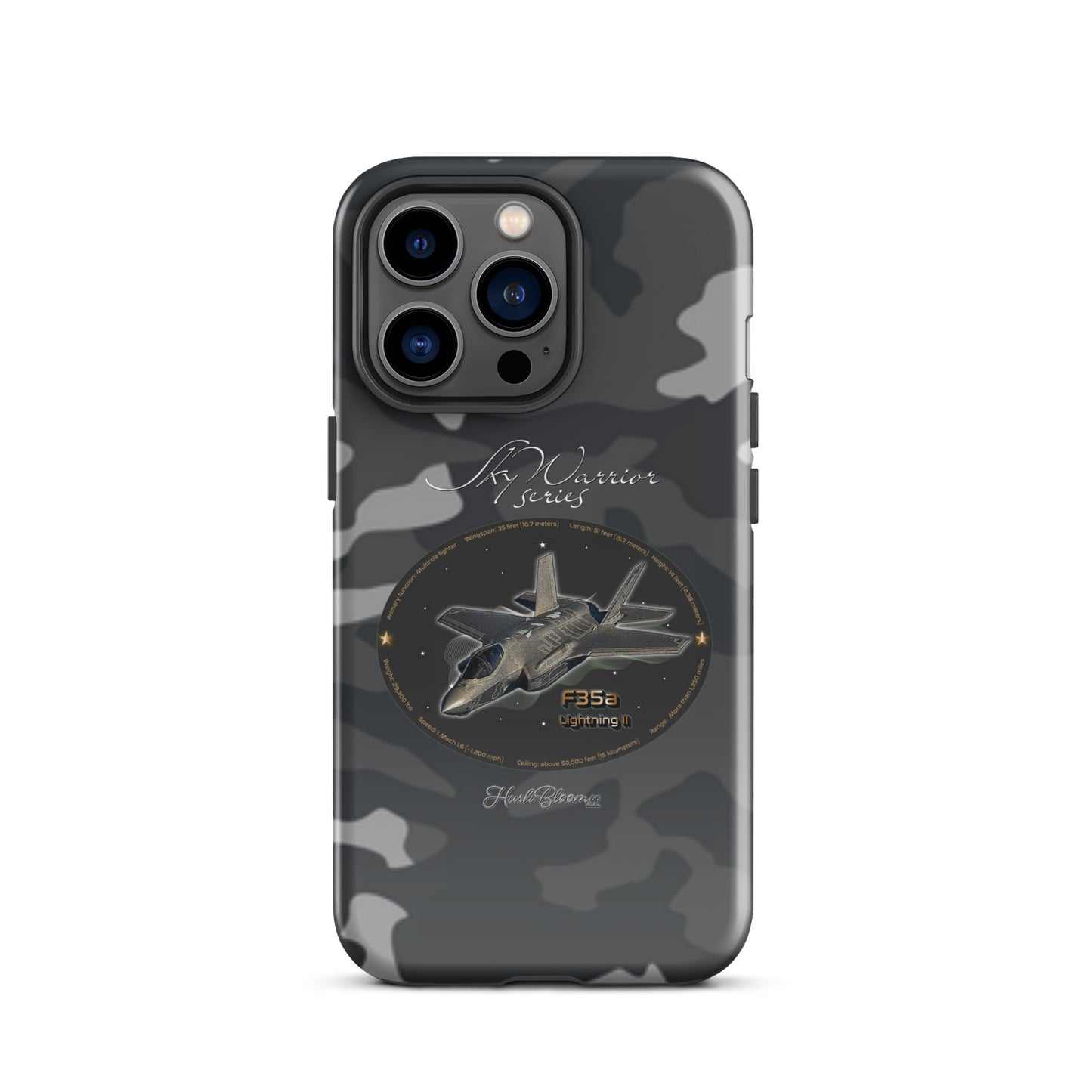 Glossy - F35A Lightning Tough Case for iPhone