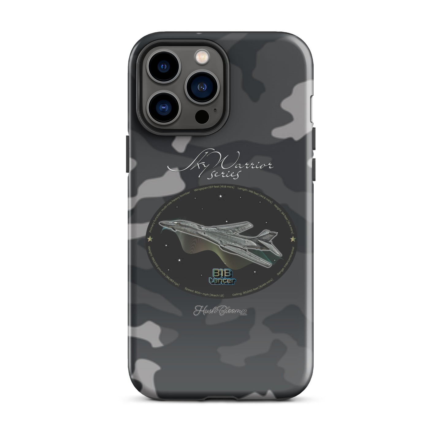 Glossy - B1B Lancer Tough Case for iPhone