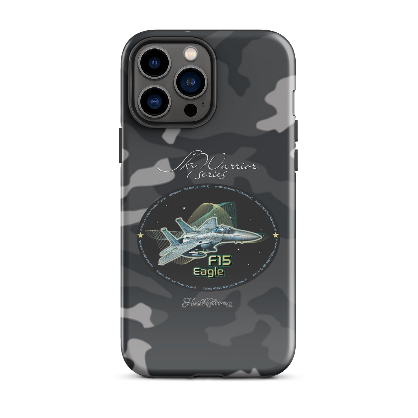 Glossy - F15 Eagle Tough Case for iPhone