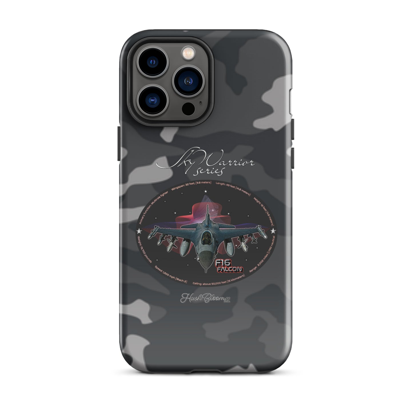 Glossy - F16 Falcon Tough Case for iPhone
